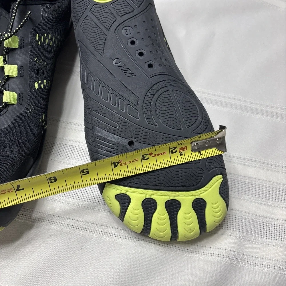Mens Maui and Sons Size 12 Shoes Black H2FL Toggle Closure Traction